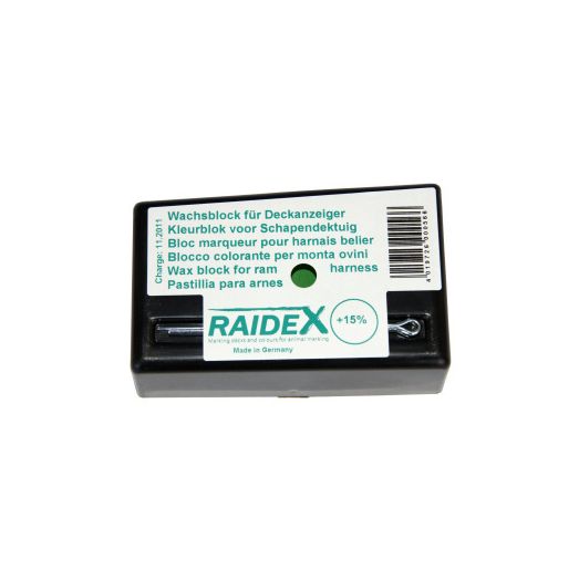Wax Block green, orig. Raidex