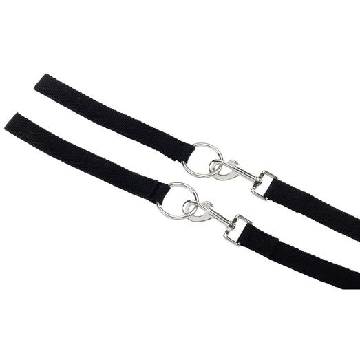 Hy Equestrian Draw Reins Black