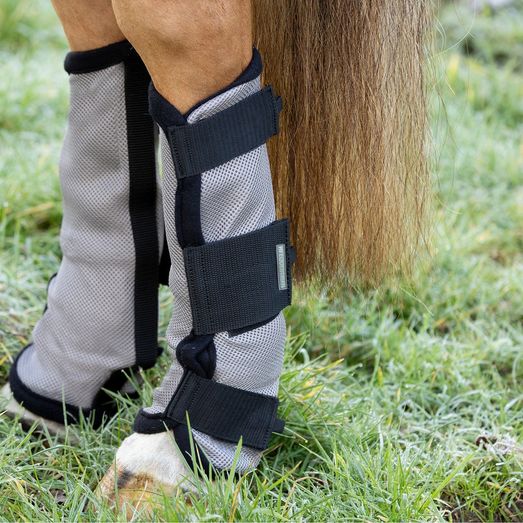 Hy Equestrian Fly Mesh Boot Grey/Black