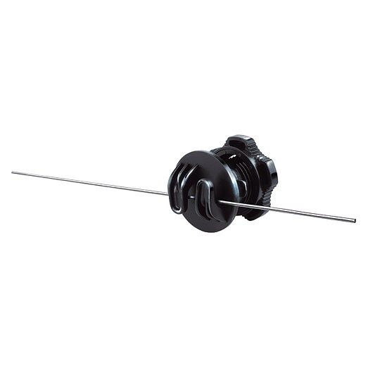 Speedrite Multifit Rod Post Insulator Black (6mm to 16mm Posts) (25 PK)