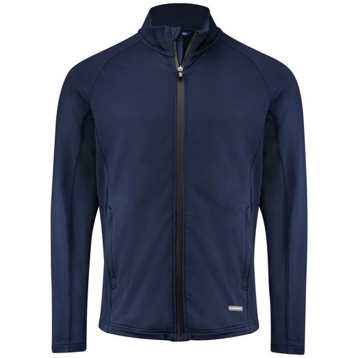 Cutter &amp; Buck Adapt Full Zip Jacket Men Dark Navy