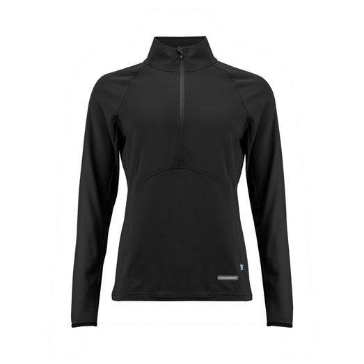 Cutter &amp; Buck Adapt Half Zip Women Black