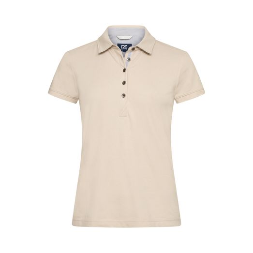 Cutter &amp; Buck Advantage Premium Polo Women Beige