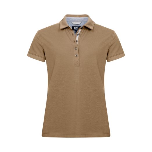 Cutter &amp; Buck Advantage Premium Polo Women Khaki