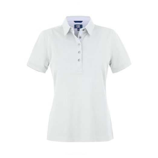 Cutter &amp; Buck Advantage Premium Polo Women White
