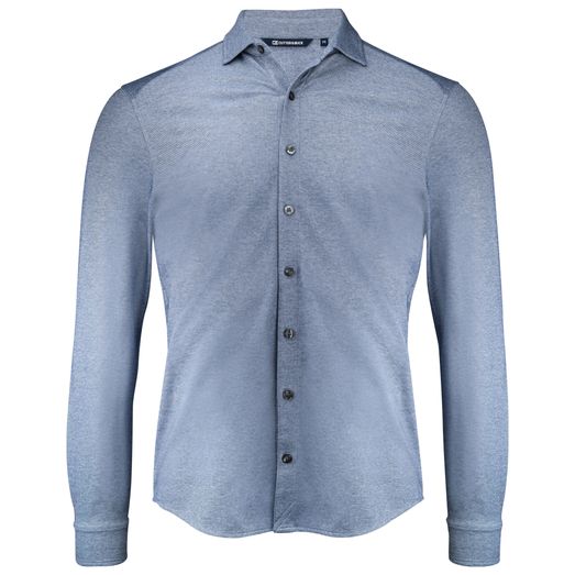 Cutter &amp; Buck Advantage Shirt Men Indigo Melange