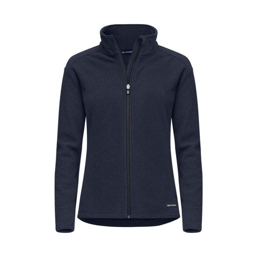 Cutter &amp; Buck Hunts Point Fleece Full Zip Women Dark Navy