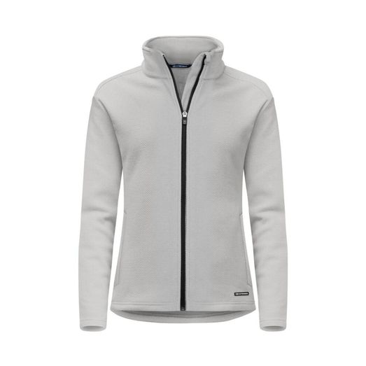 Cutter &amp; Buck Hunts Point Fleece Full Zip Women Silver