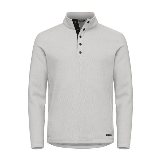 Cutter &amp; Buck Hunts Point Fleece Men Silver