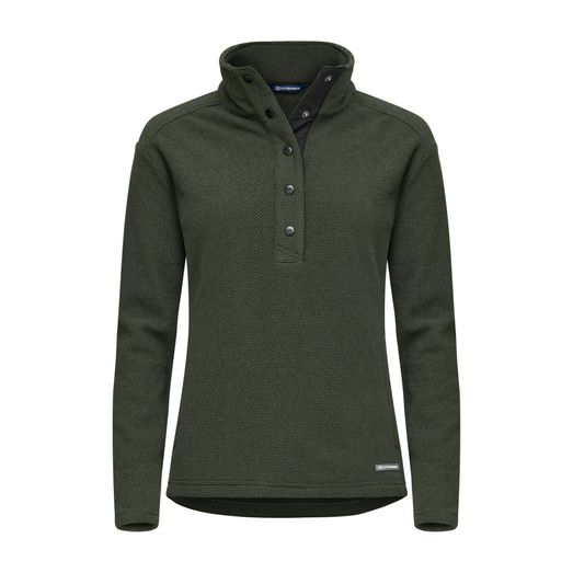 Cutter &amp; Buck Hunts Point Fleece Women Ivy Green