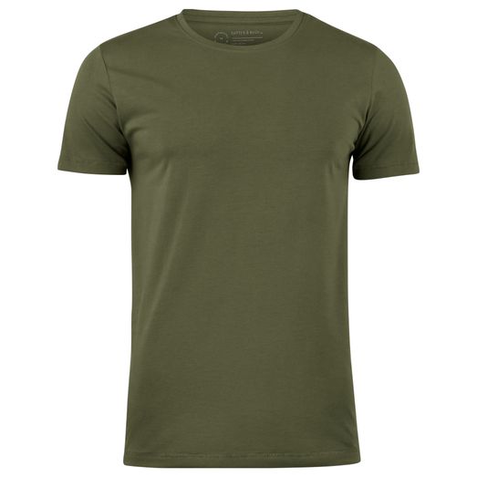 Cutter &amp; Buck Manzanita Roundneck Men Ivy Green
