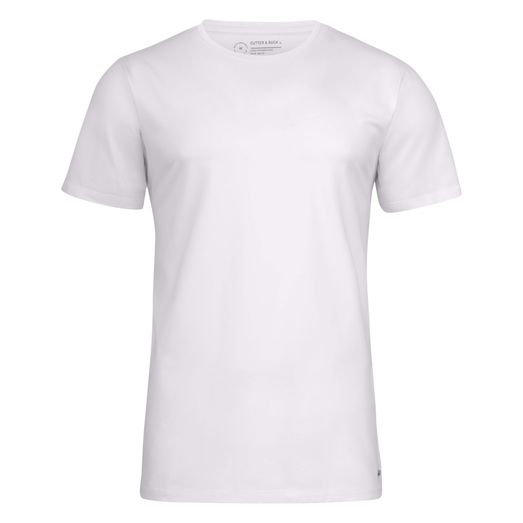 Cutter &amp; Buck Manzanita Roundneck Men White