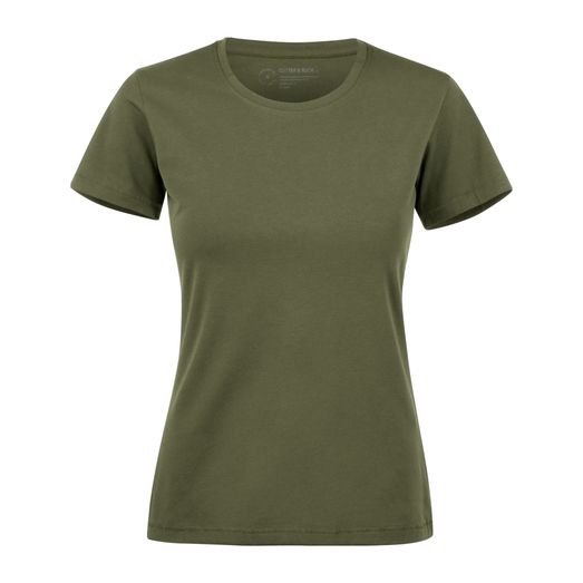 Cutter &amp; Buck Manzanita Roundneck Women Ivy Green