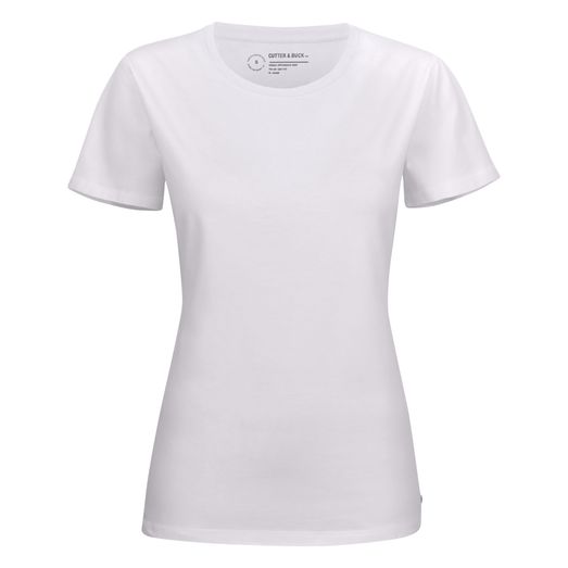 Cutter &amp; Buck Manzanita Roundneck Women White