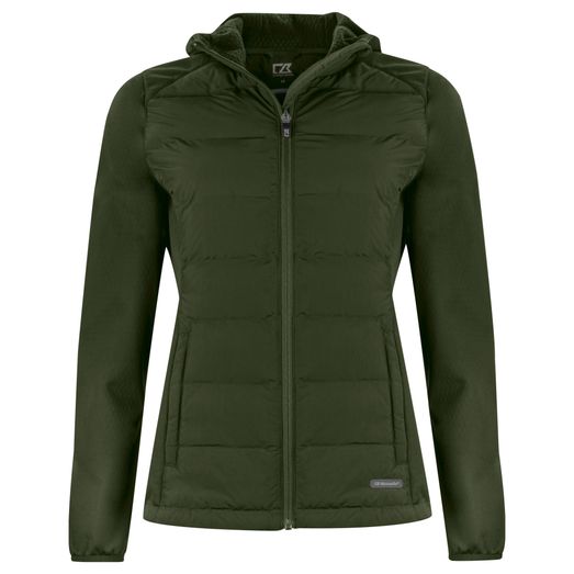 Cutter &amp; Buck Oak Harbor Jacket Women Ivy Green