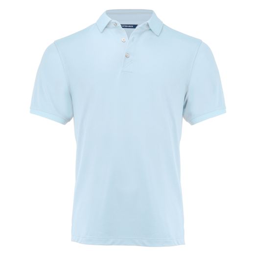 Cutter &amp; Buck Virtue Polo Solid Men Heaven Blue