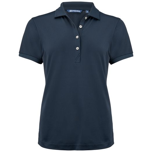 Cutter &amp; Buck Virtue Polo Solid Women Dark Navy