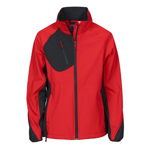 Pro-Job 2423 Ladies Softshell Jacket Red
