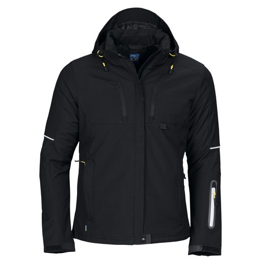 Pro-Job 3413 Ladies Padded Functional Jacket Black