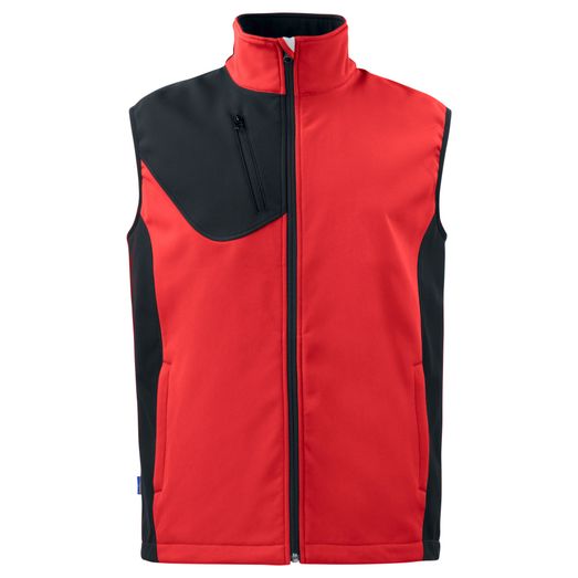 Pro-Job Prio 3702 Softshell Vest Red