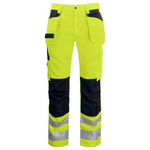 Pro-Job Prio 6531 EN 1S0 20471 Waistpants Class 2 Yellow/Black