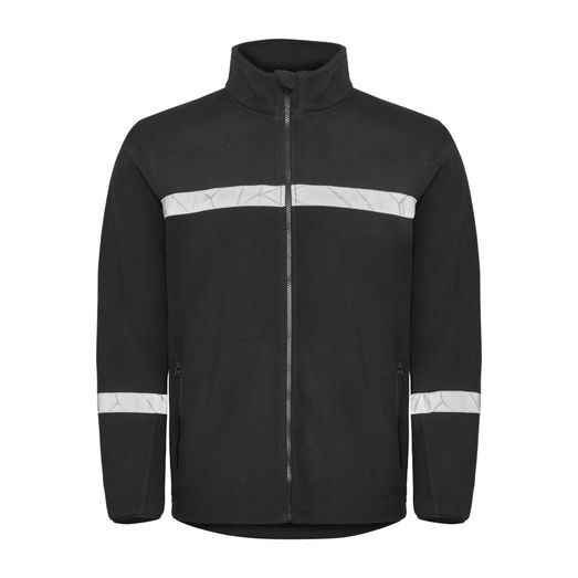 Pro-Job Progression 7300 Full Zip Fleece Black/Black