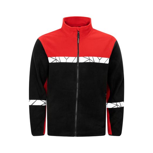 Pro-Job Progression 7300 Full Zip Fleece Black/Red