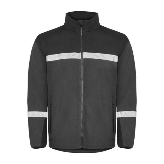 Pro-Job Progression 7300 Full Zip Fleece Grey/Black