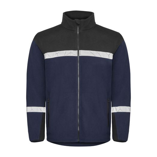 Pro-Job Progression 7300 Full Zip Fleece Navy/Black