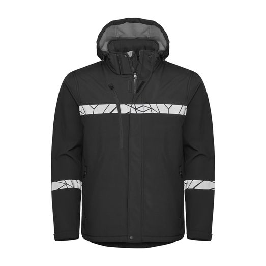 Pro-Job Progression 7400 Softshell Jacket Black/Black