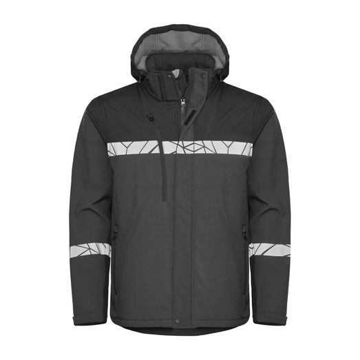 Pro-Job Progression 7400 Softshell Jacket Grey/Black