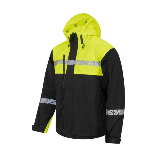 Pro-Job Progression 7414 Shell Jacket Black/Yellow