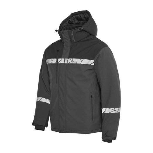 Pro-Job Progression 7415 Functional Padded Shell Jacket Grey/Black