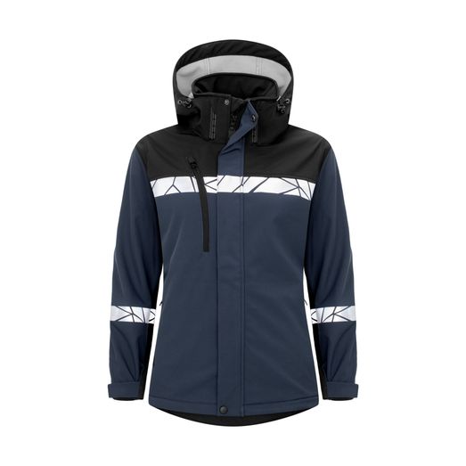 Pro-Job Progression 7417 Ladies Softshell Jacket Navy/Black