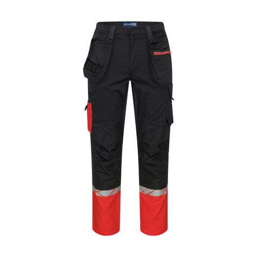 Pro-Job Progression 7509 Workpant Holster Pocket Black/Red