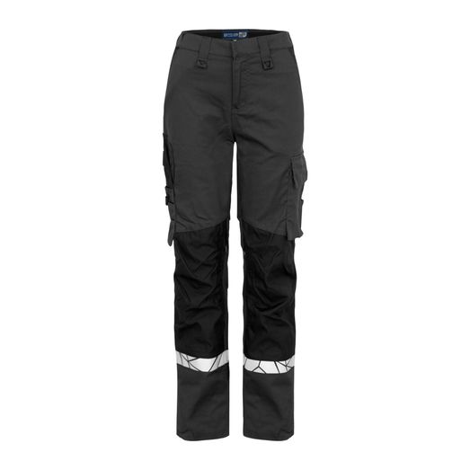 Pro-Job Progression 7512 Ladies Workpant Knee Protection Grey/Black