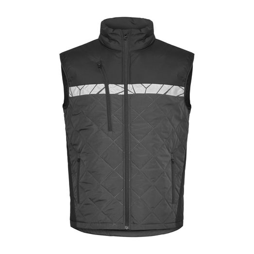 Pro-Job Progression 7700 Quilted Vest Grey/Black