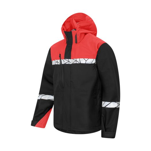Pro-Job Progression 7414 Shell Jacket Black/Red