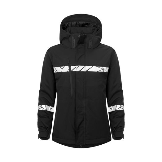 Pro-Job Progression 7420 Ladies Functional Padded Shell Jacket Black/Black
