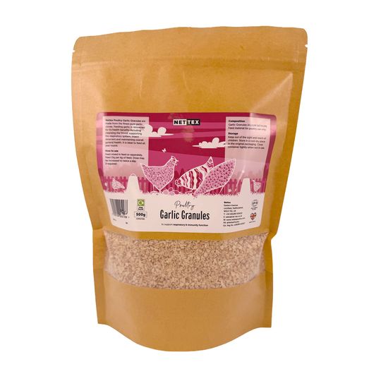 Nettex Poultry Garlic Granules - 500gm - NEW PRODUCT!