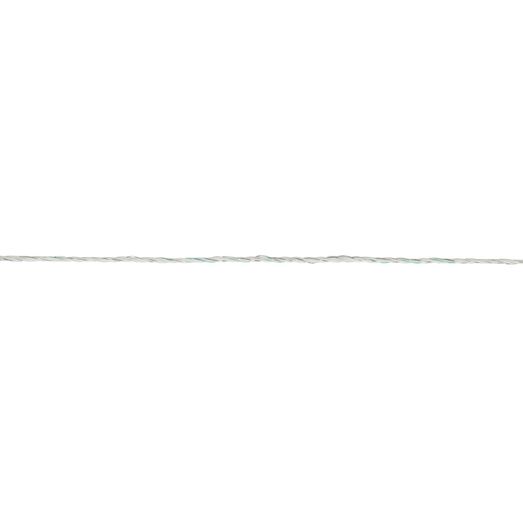 Rutland Polywire, 250 m, white/green 6 x 0.20 mm SSW