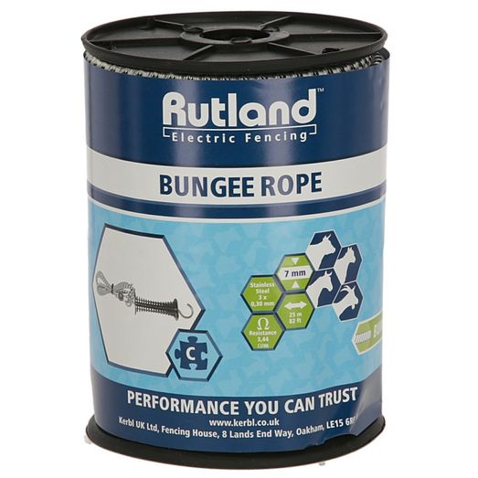 Rutland Rubber Electric Rope 25 m