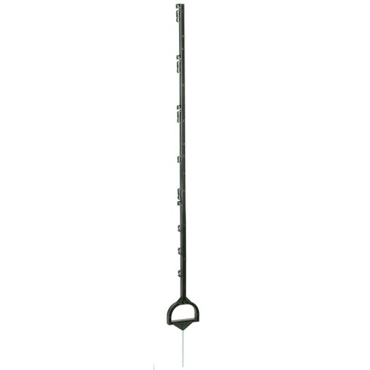Rutland Full Plastic Post with stirrup tread, 158 cm, green