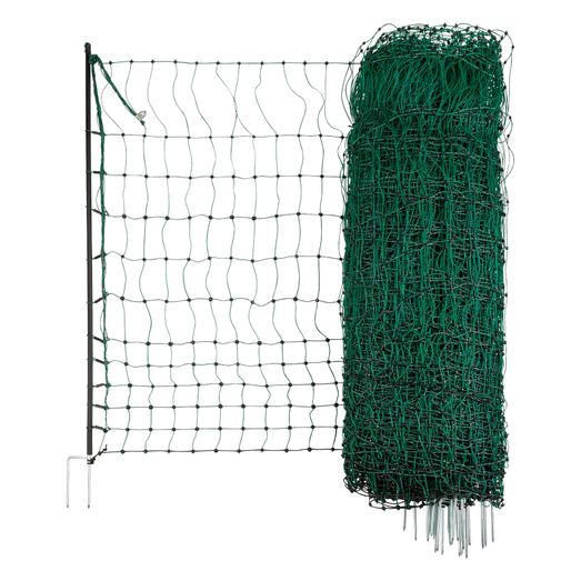 Rutland Poultry Net 50 m, 112 cm, double prong, electrically conductive