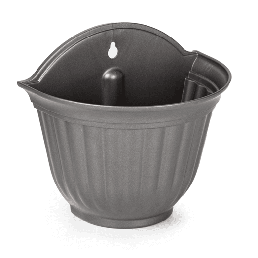 Plasticforte Anthracite Wall Flower Pot