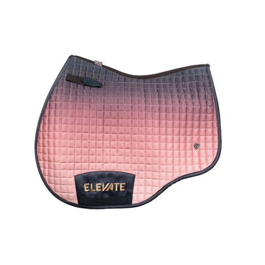 Hy Equestrian Elevate Saddle Pad Navy/Rose