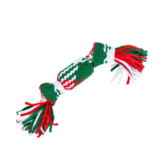 Ancol Squeaky Christmas Cracker Rope