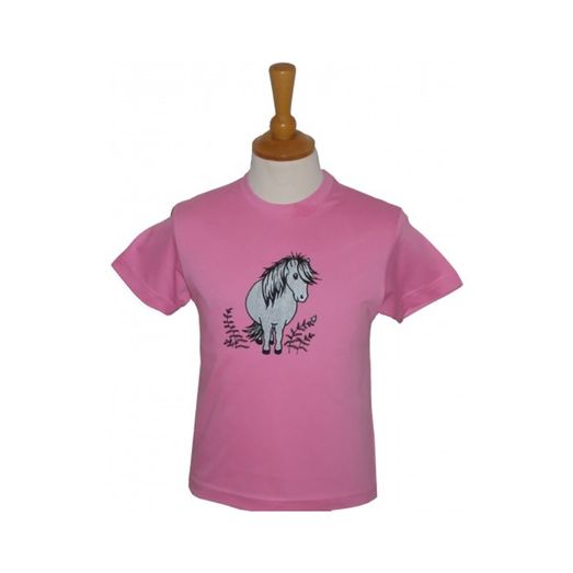 Bcc Bracken Pony Childrens T-Shirt 61 Candy Floss Pink