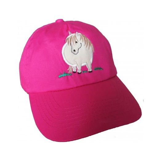 British Country Collection Childrens Fat Pony Baseball Cap H 78 Hot Pink