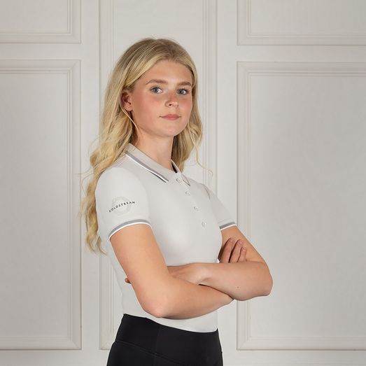 Coldstream Darnick Polo Shirt Frosted Steel